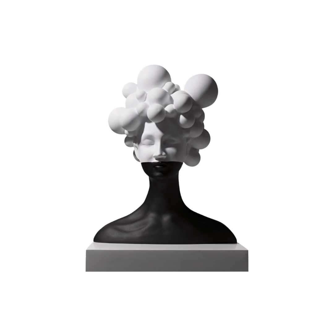 Abstract Figure Sculpture in Resin