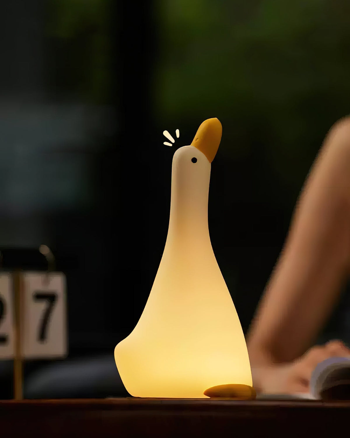 Goose Night Light with Pat Switch