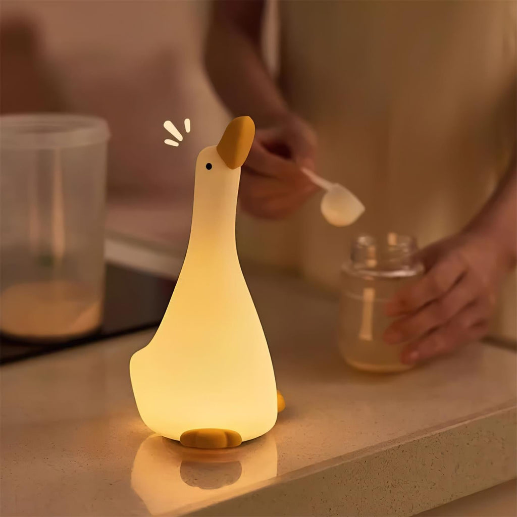 Goose Night Light with Pat Switch