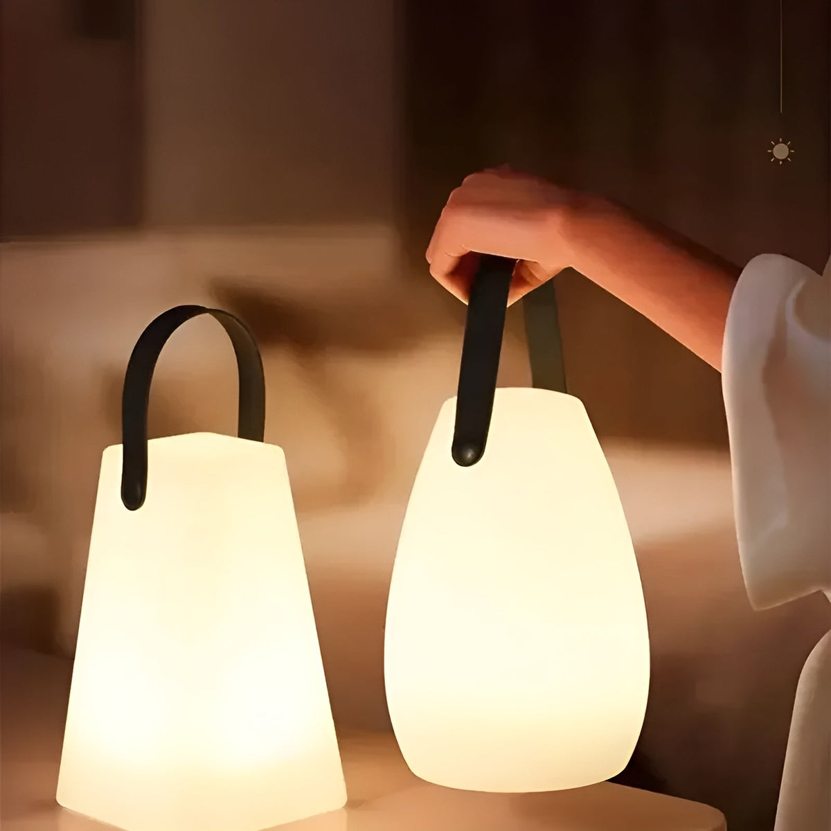 Sculptural Table Lamp, Five Designs