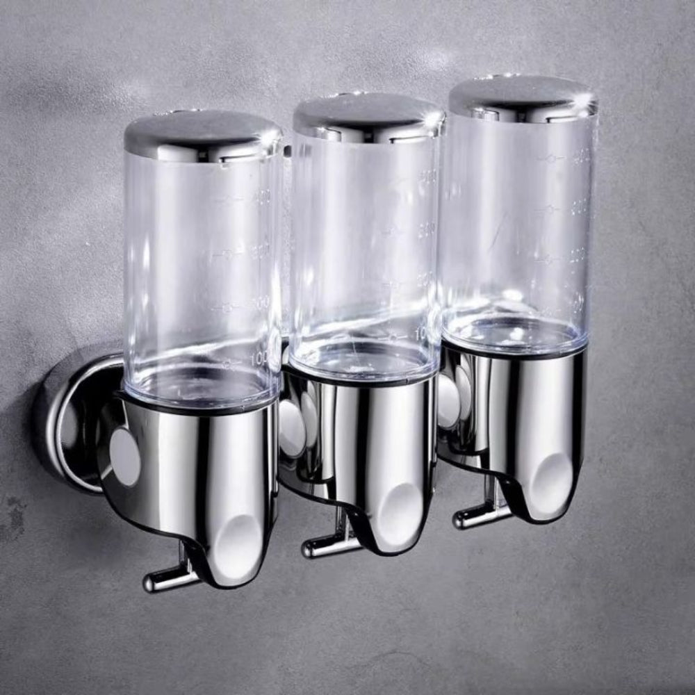 Wall Mounted Push Button Soap Dispenser 500ml