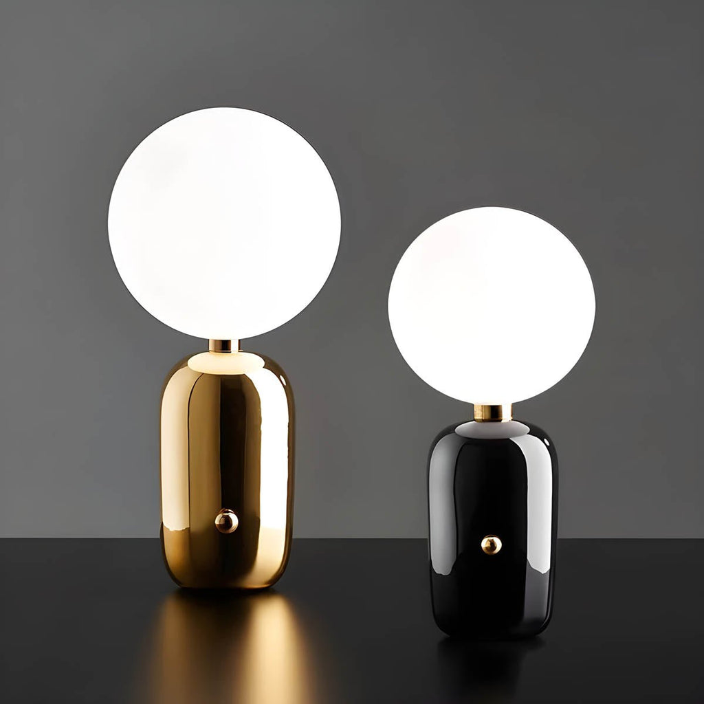 Spherical Table Lamp, Globe Light in Three Sizes