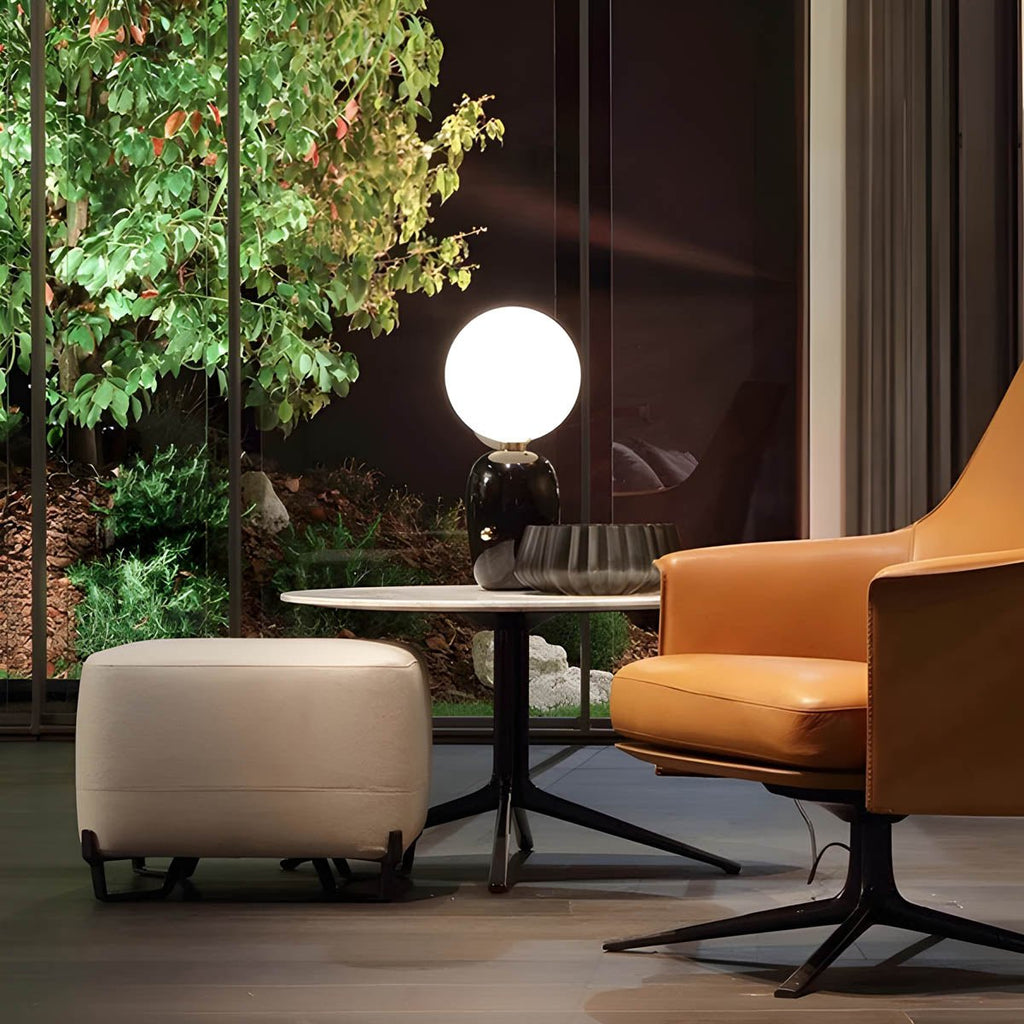 Spherical Table Lamp, Globe Light in Three Sizes