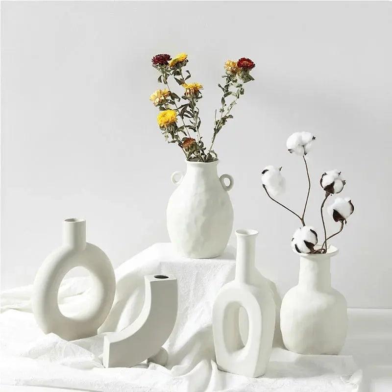 Scandinavian Ceramic Vases, Nine Shapes
