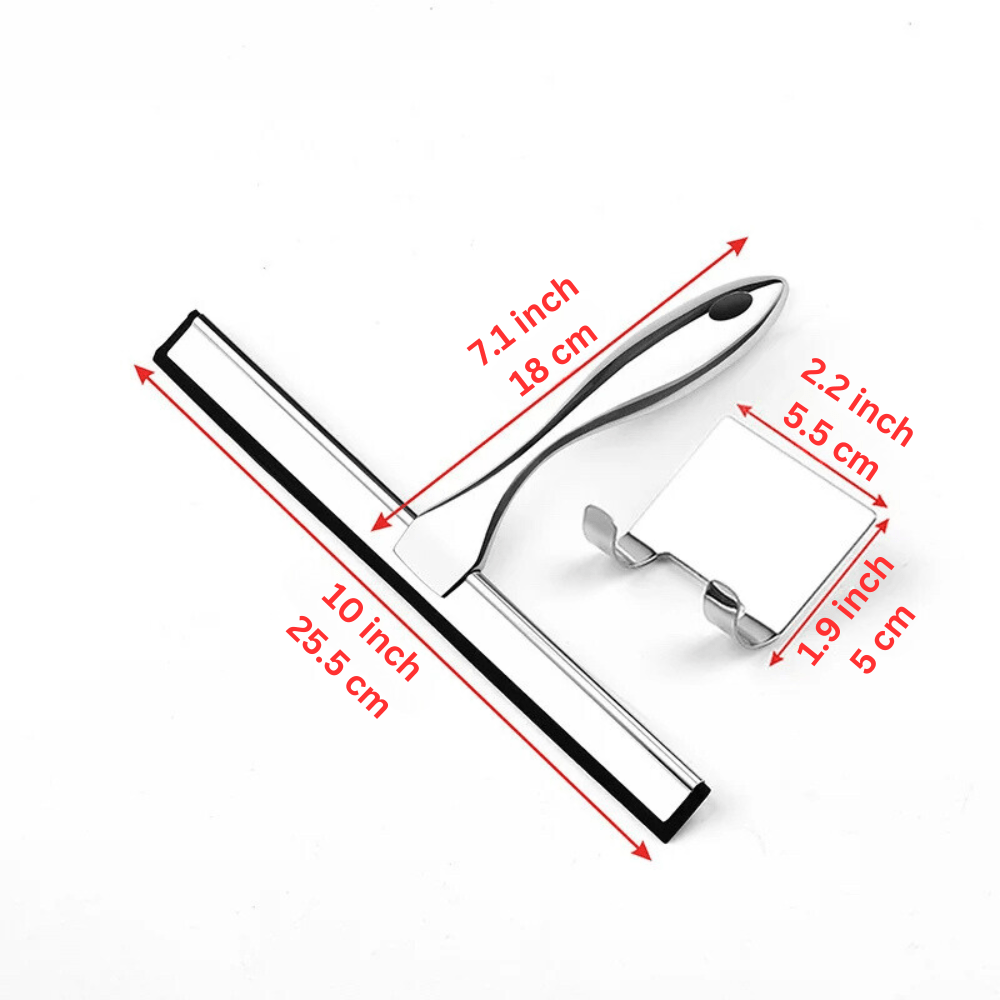 Stainless Steel Shower Squeegee 25cm