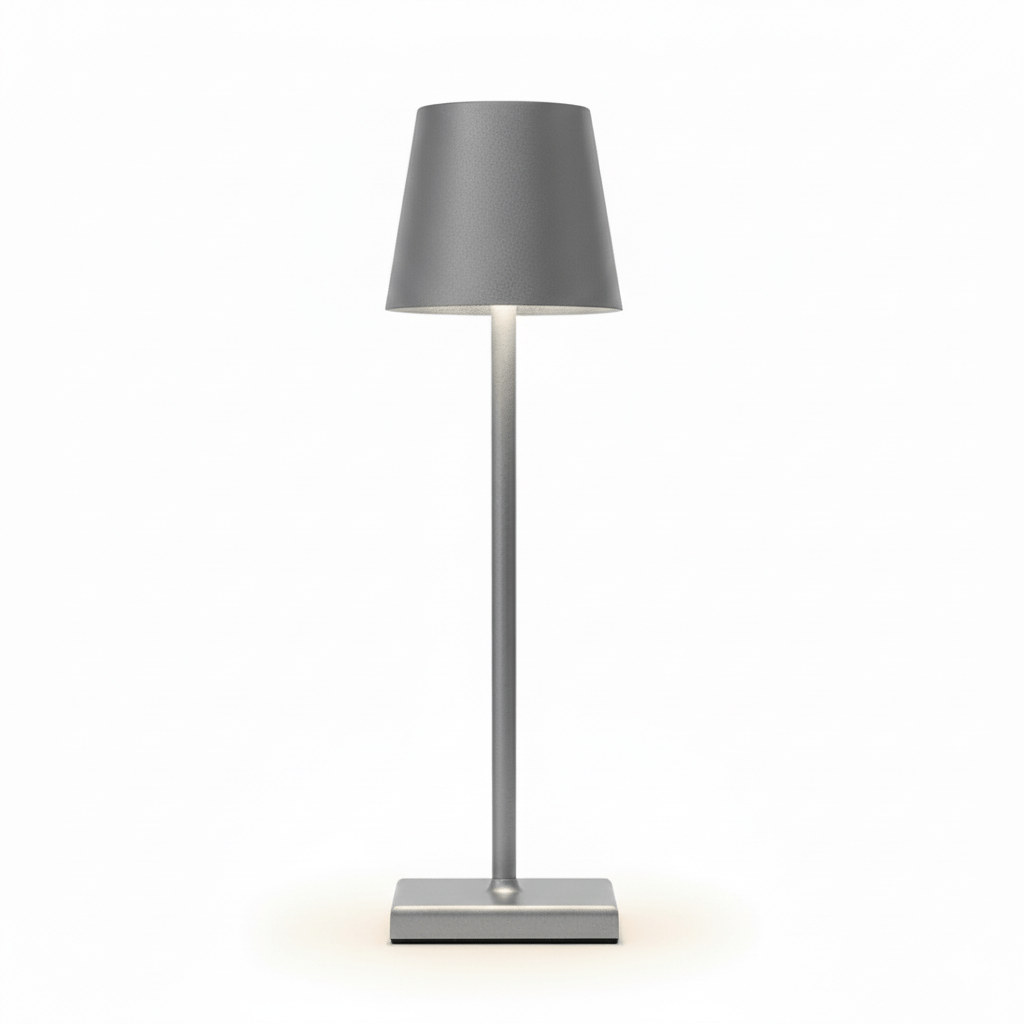 Aluminium Table Lamp, Minimal Modern Light