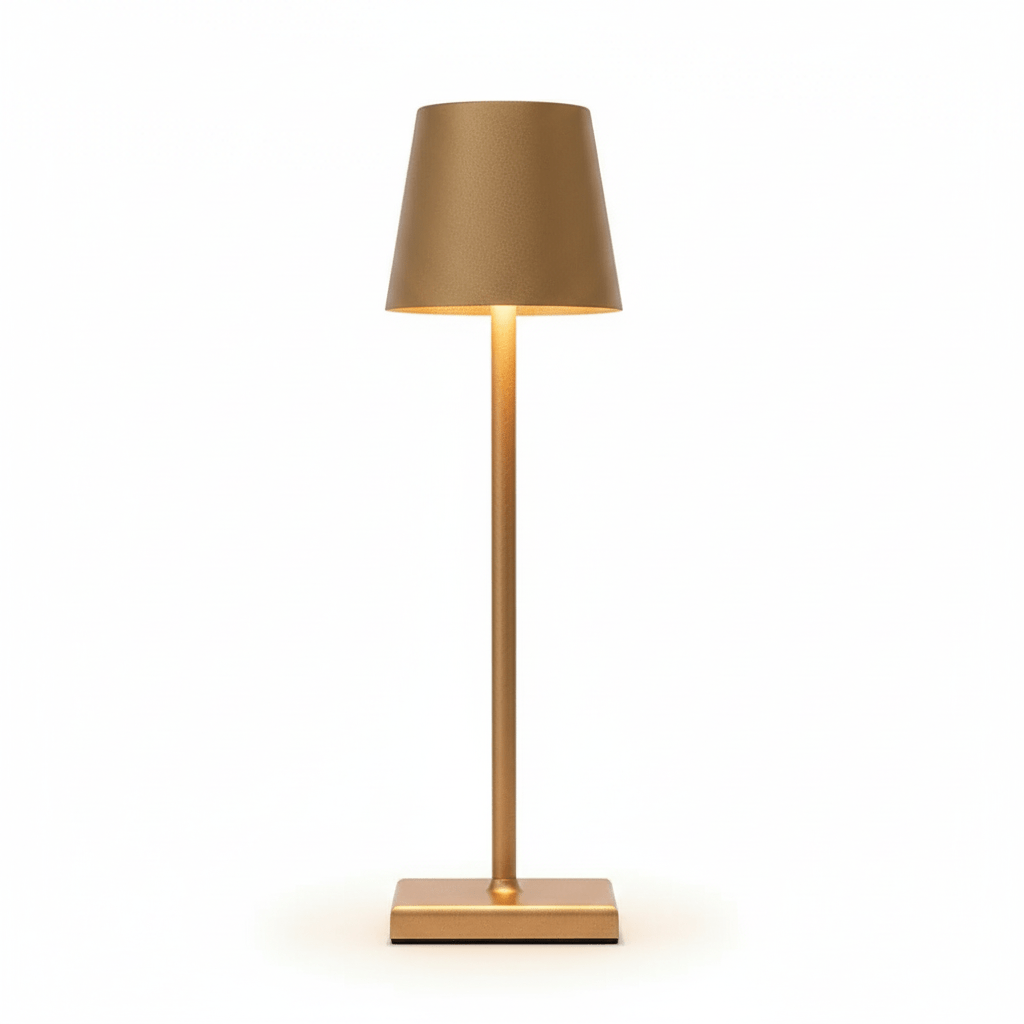 Aluminium Table Lamp, Minimal Modern Light