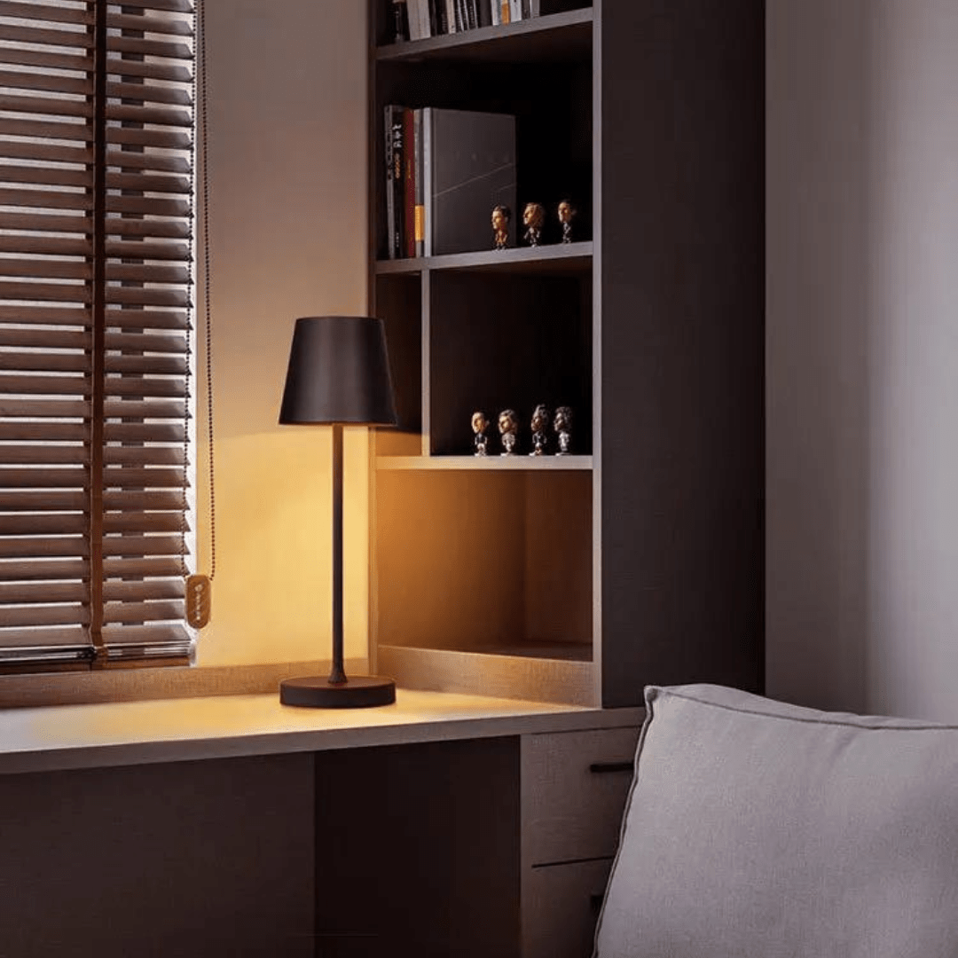 Aluminium Table Lamp, Minimal Modern Light