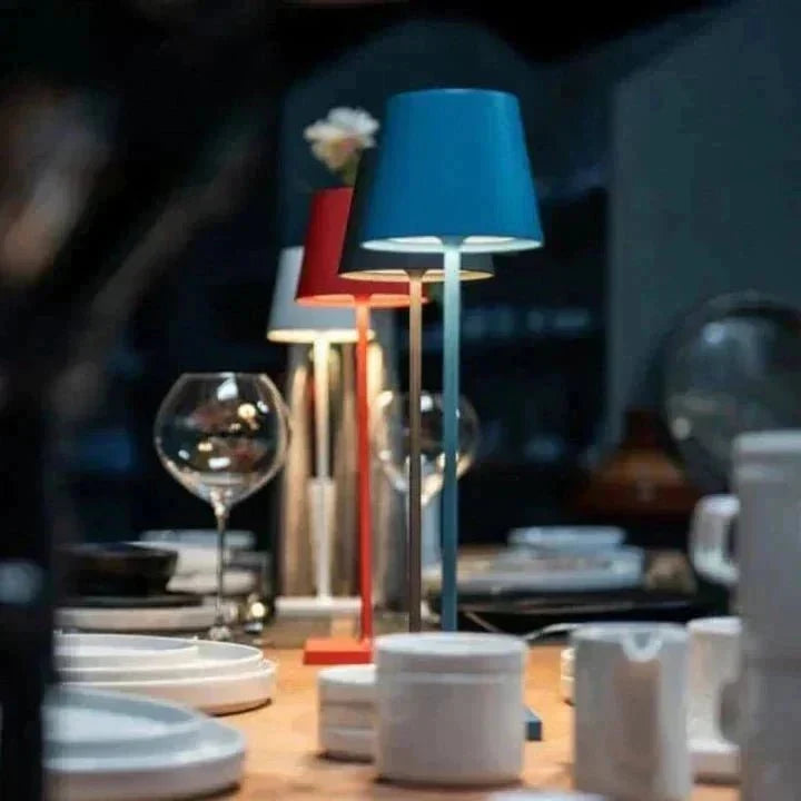 Aluminium Table Lamp, Minimal Modern Light