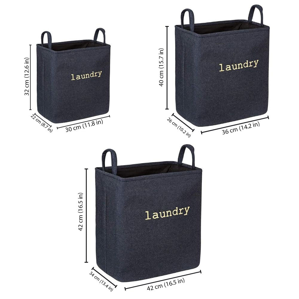 Foldable Fabric Laundry Basket