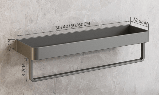 Stainless Steel Bathroom Wall Shelf