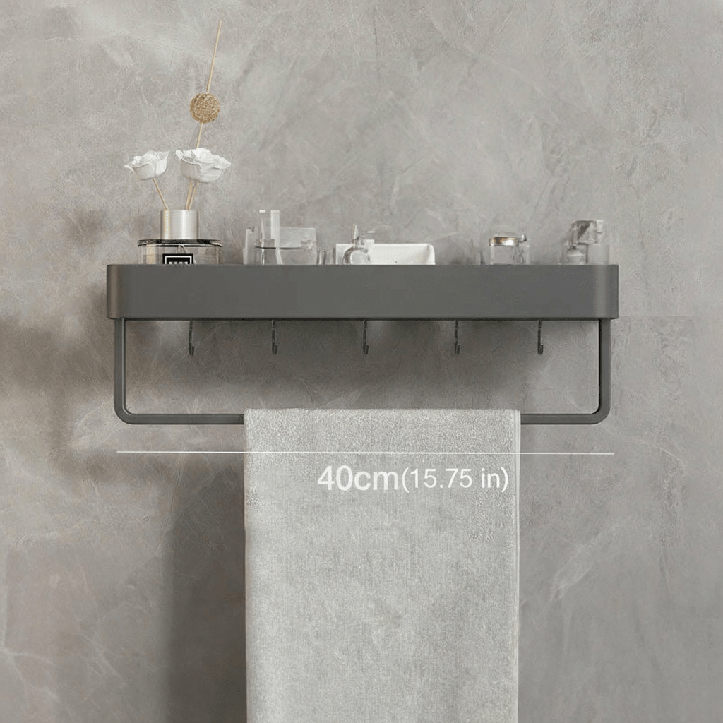 Stainless Steel Bathroom Wall Shelf