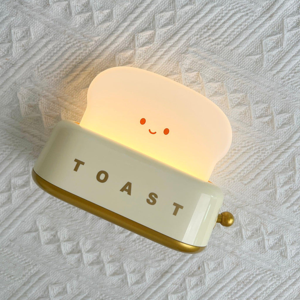Toaster Lamp, Novelty Light with Glowing Toast
