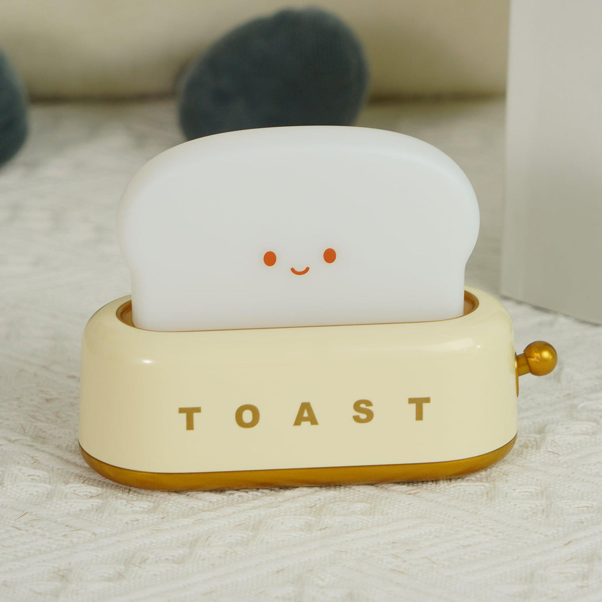 Toaster Lamp, Novelty Light with Glowing Toast