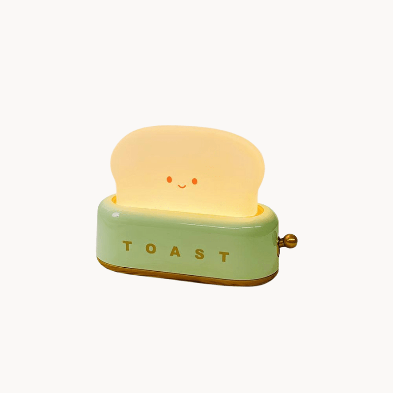 Toaster Lamp, Novelty Light with Glowing Toast