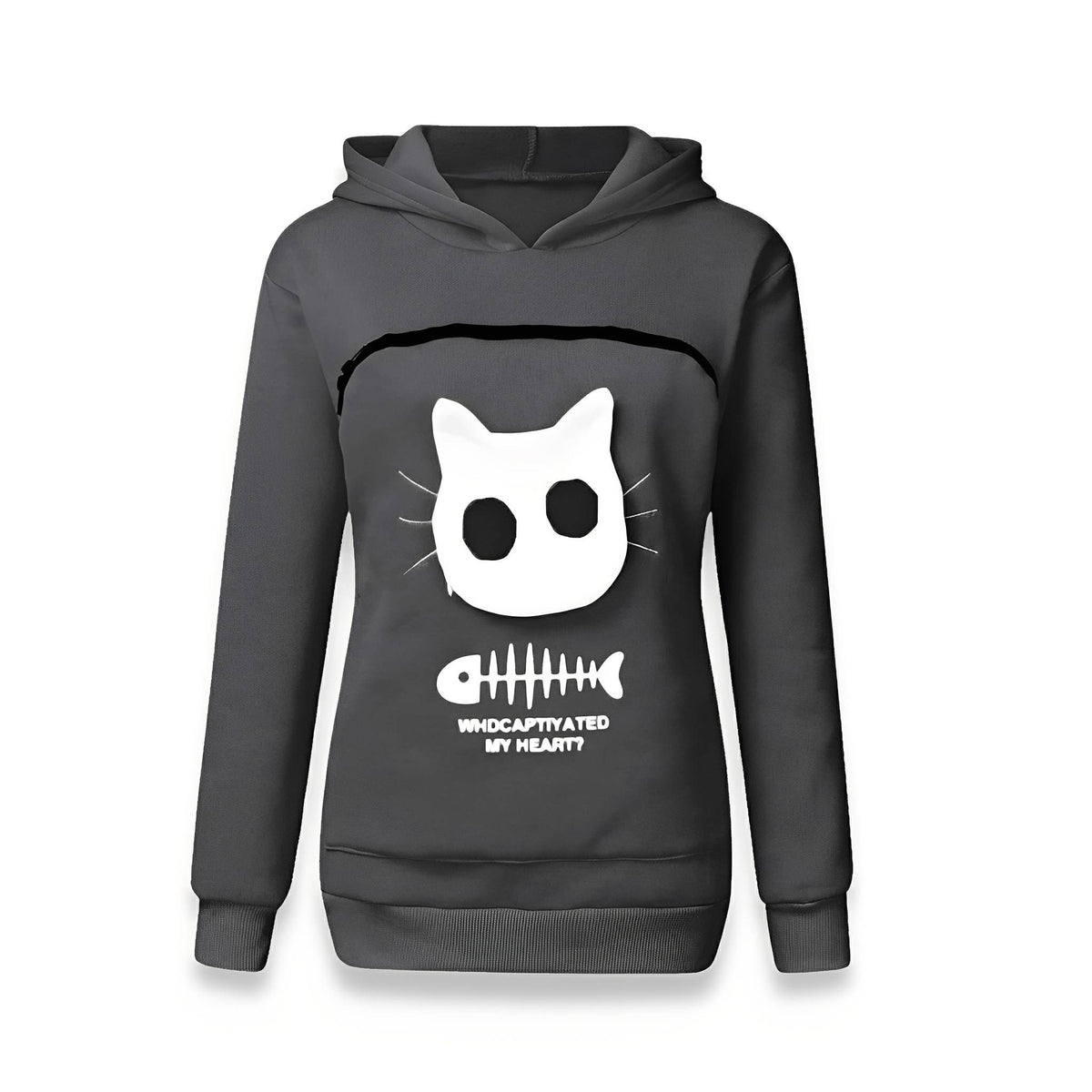 Hugglet Pet Pouch Hoodie with Removable Liner