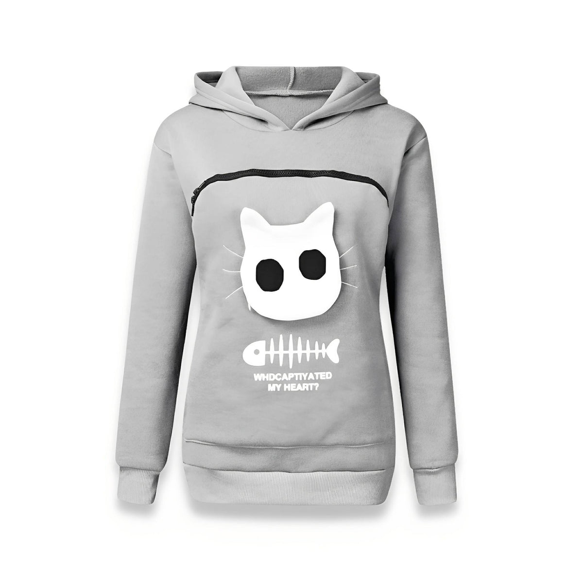 Hugglet Pet Pouch Hoodie with Removable Liner