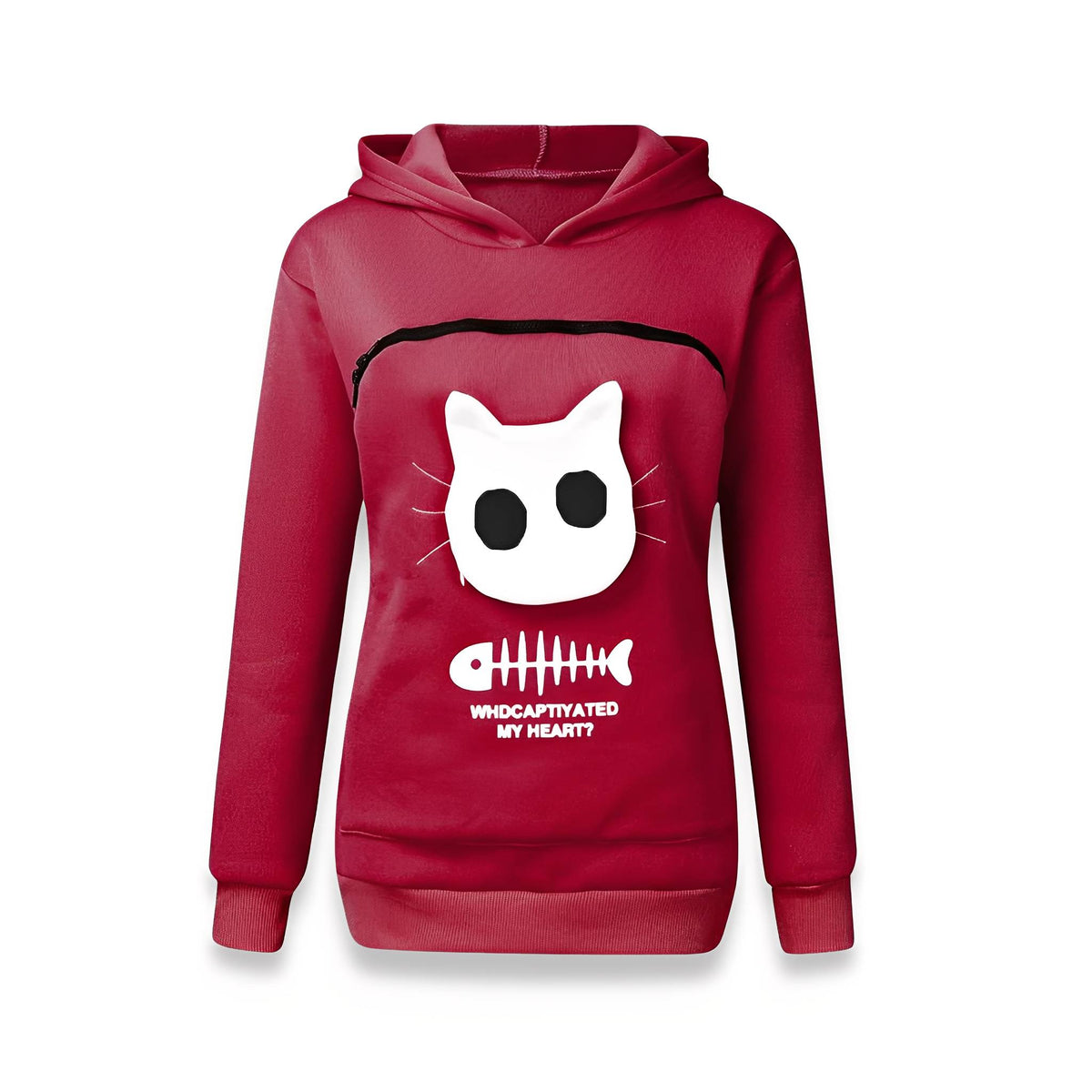 Hugglet Pet Pouch Hoodie with Removable Liner