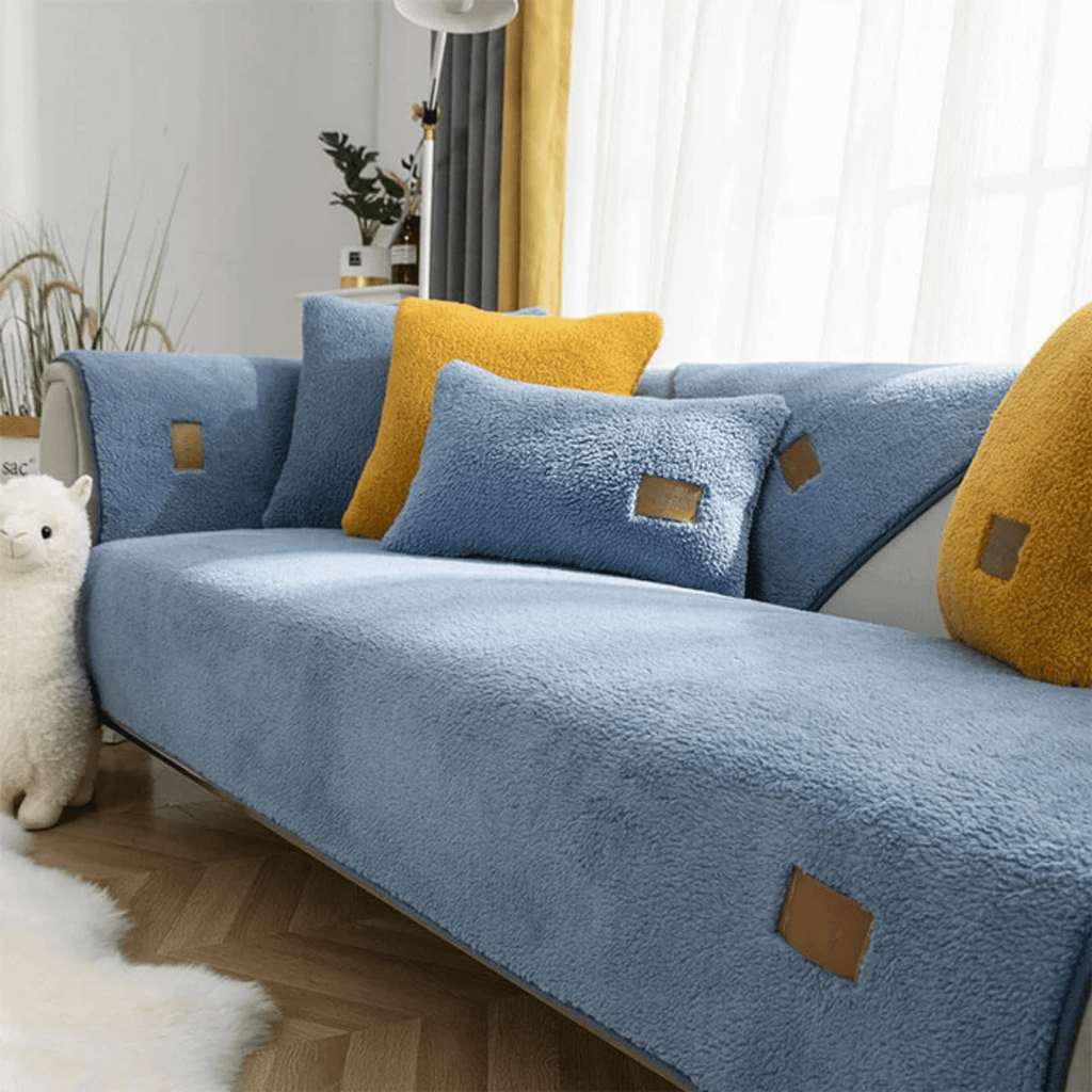 Hushcover Waterproof Sherpa-Style Sofa Cover