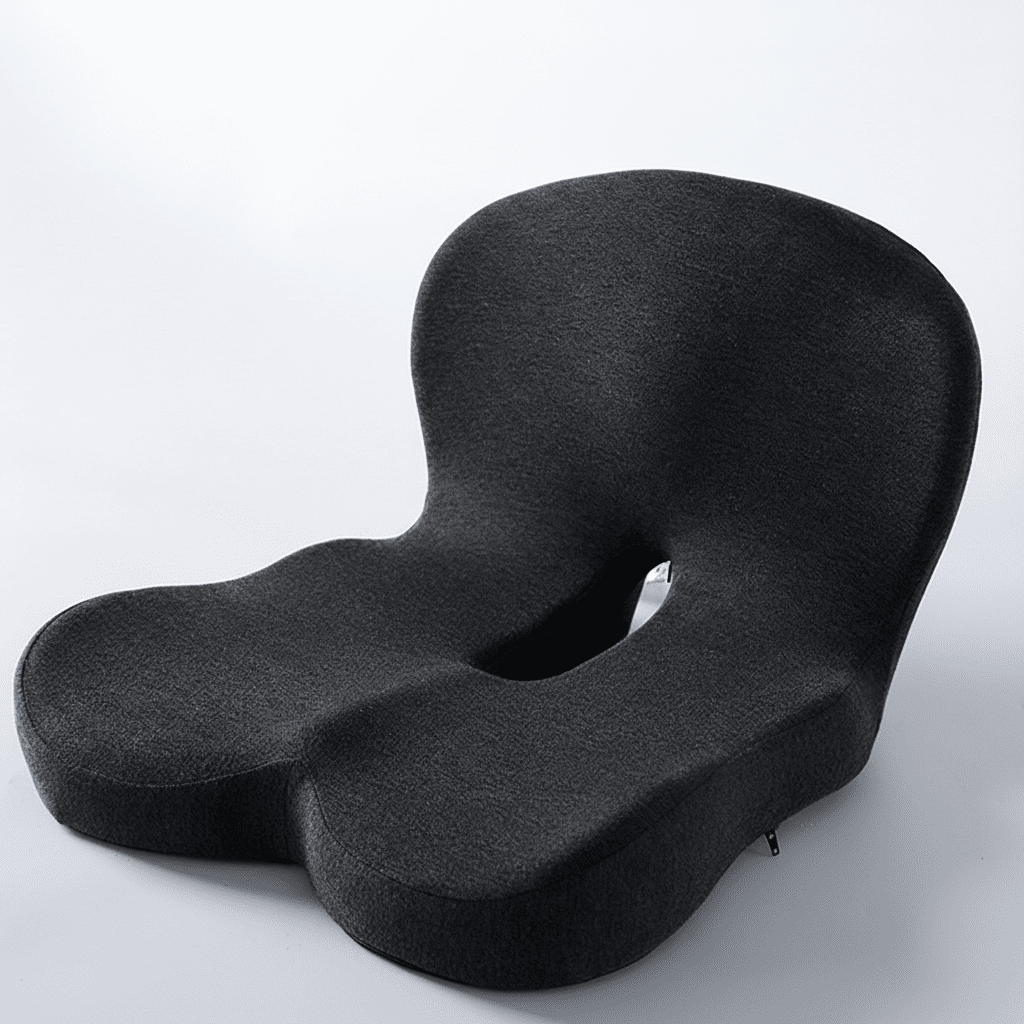 Contoured Memory Foam Seat Cushion for Chairs