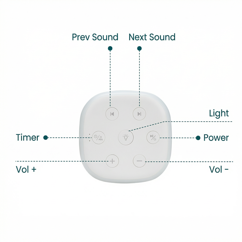 White Noise Machine, Single or Twin Pack