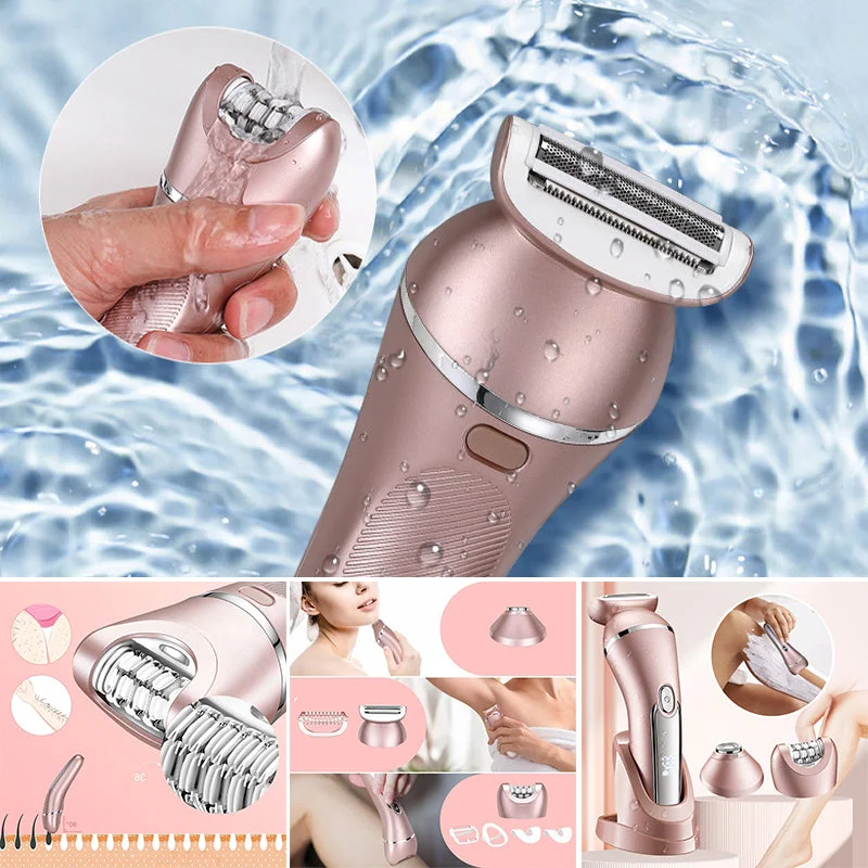 3-in-1 Cordless Women's Shaver, Waterproof
