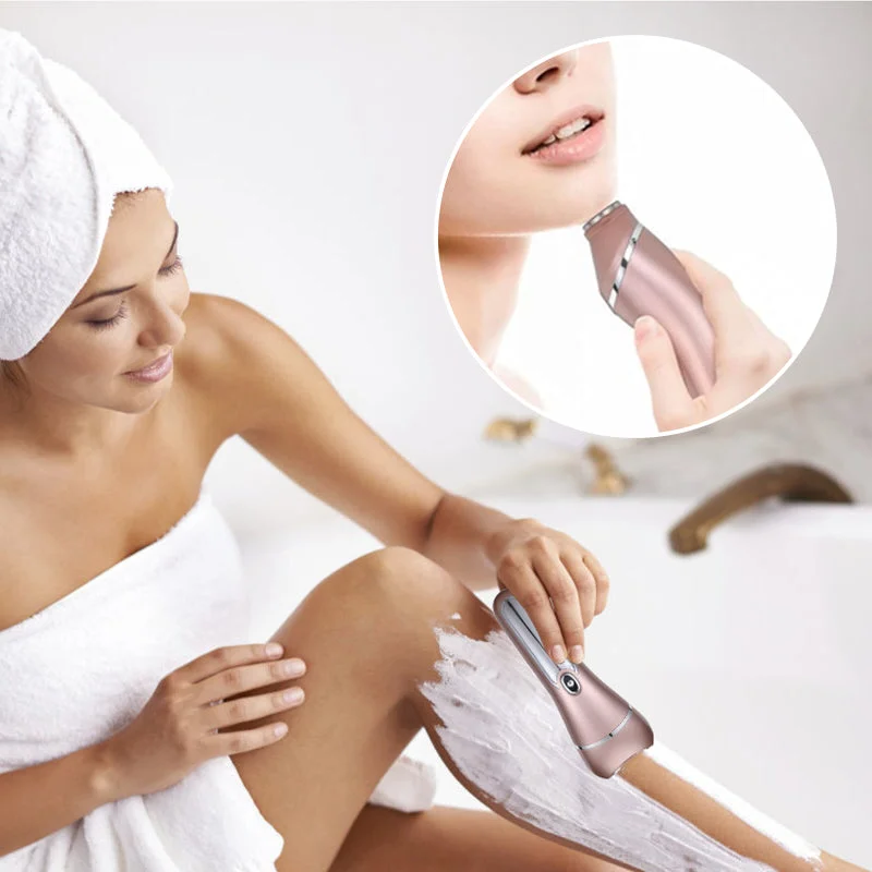 3-in-1 Cordless Women's Shaver, Waterproof