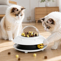 Cat Treat Dispenser Toy, Motion Activated Puzzle
