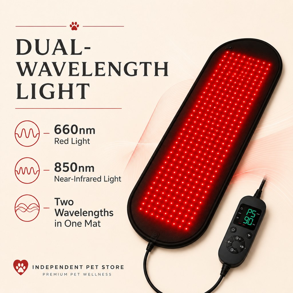Red & Near-Infrared Light Wellness Mat for Dogs