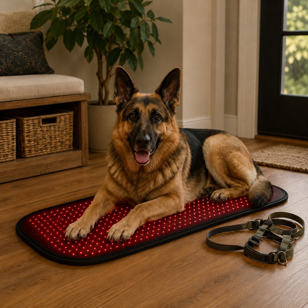 Red & Near-Infrared Light Wellness Mat for Dogs