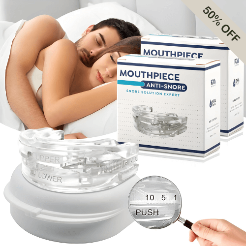 Anti-Snoring Mouthpiece, Single or Twin Pack