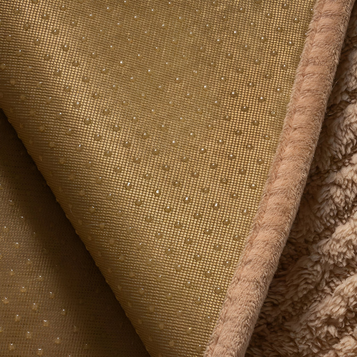 SnugGrip Plush Herringbone Sofa Cover