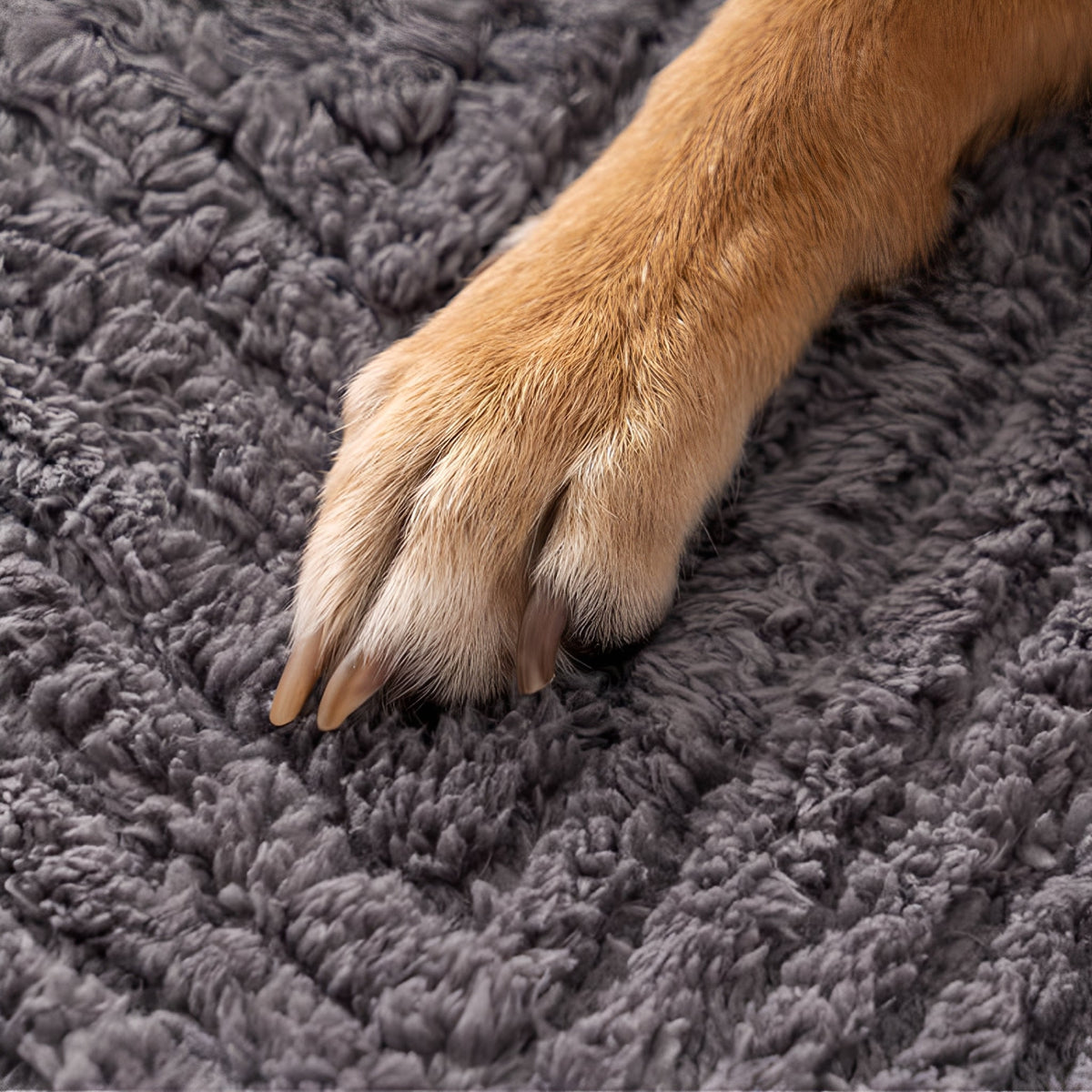 SnugGrip Plush Herringbone Sofa Cover