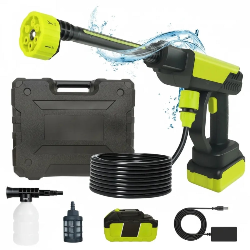 Cordless Pressure Washer Cleaning Kit with Carry Case