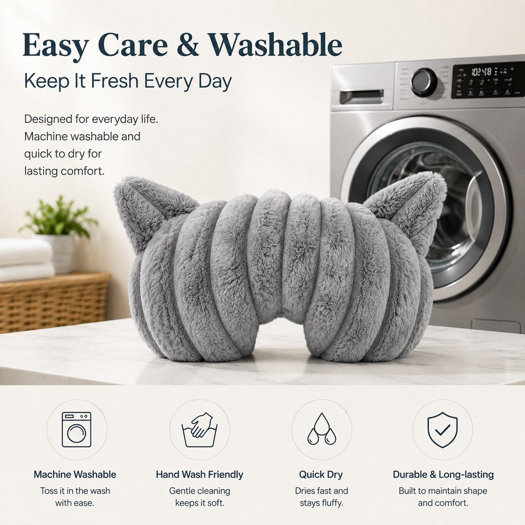 Pet Neck Pillow for Cats and Small Dogs, U-Shaped