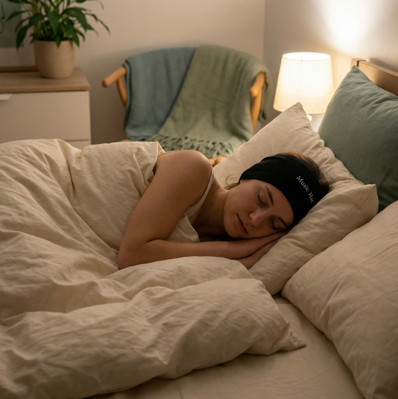 Bluetooth Sleep Headband with Built-In Speakers