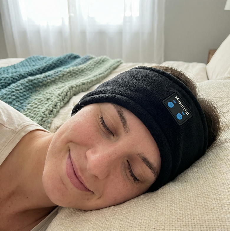 Bluetooth Sleep Headband with Built-In Speakers