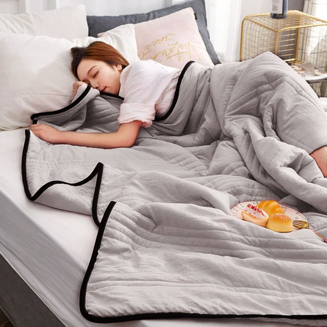Quilted Bedspread Set with Matching Pillowcases